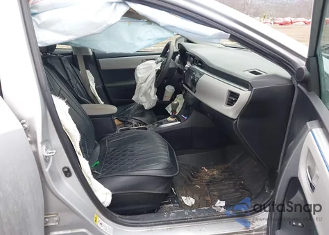 2016 Toyota Corolla Le z USA, uszkodzony, nr VIN 2T1BURHEXGC662332